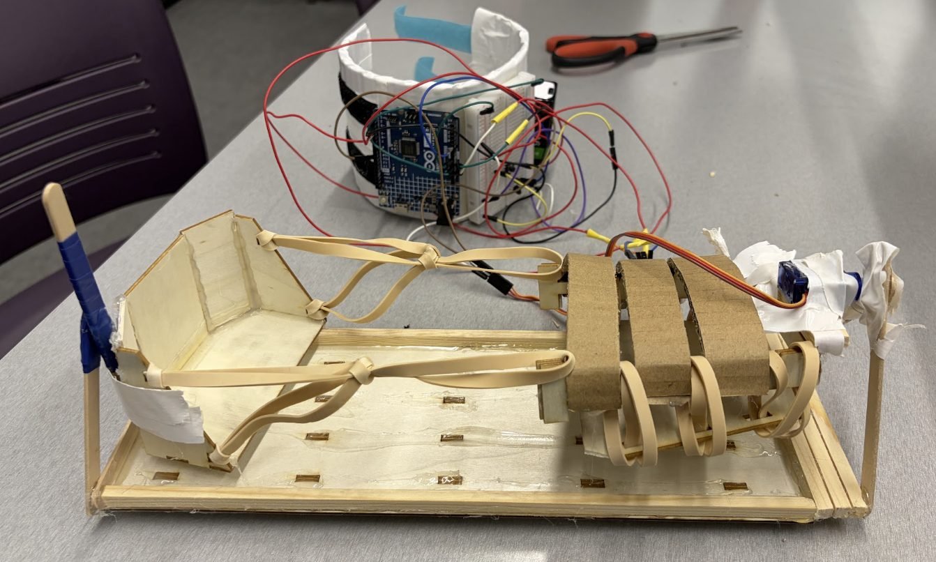 Prototype with Arduino control electronics